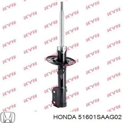 Амортизатор передній, правий Honda 51601SAAG02 ціна, від 45.77 USD