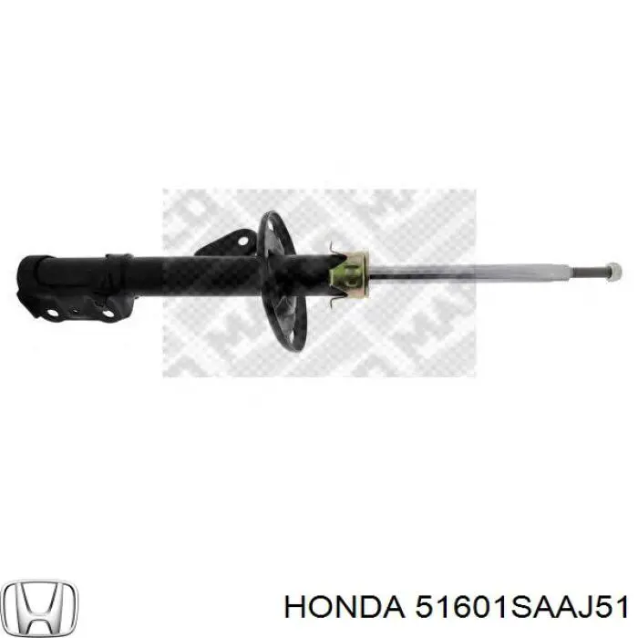 Амортизатор передній, правий Honda 51601SAAJ51 ціна, від 39.24 USD