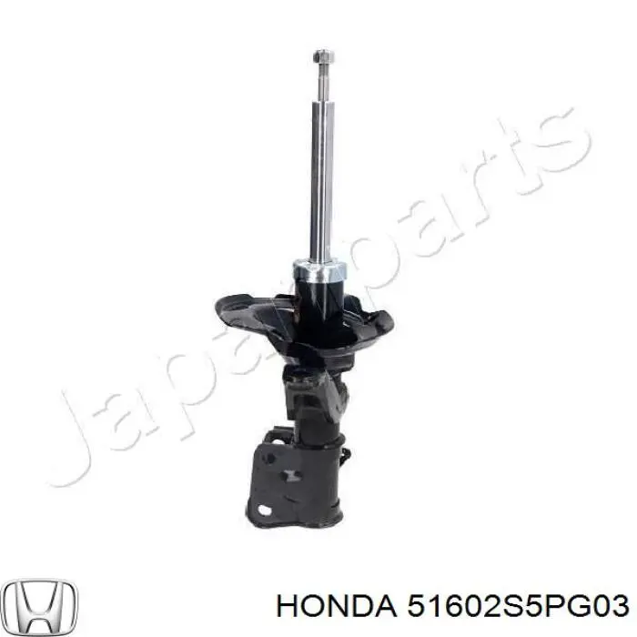 Стійка передня, ліва Honda 51602S5PG03