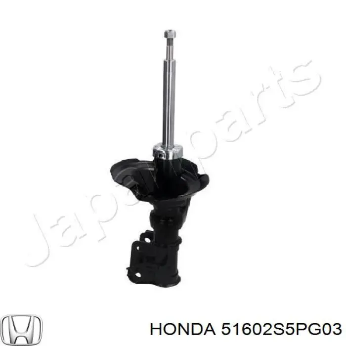 51602S5PG03 Honda Ліва передня стійка