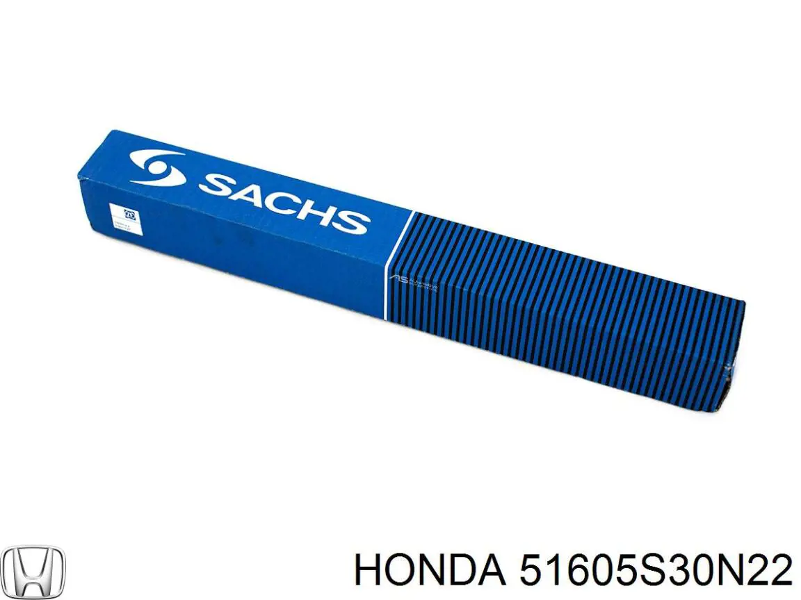 Амортизатор передній, правий Honda 51605S30N22 ціна, від 113.67 USD