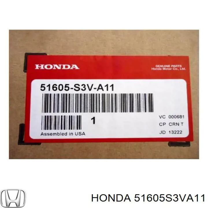 Купити 51605S3VA11 Honda Амортизатор передній, правий