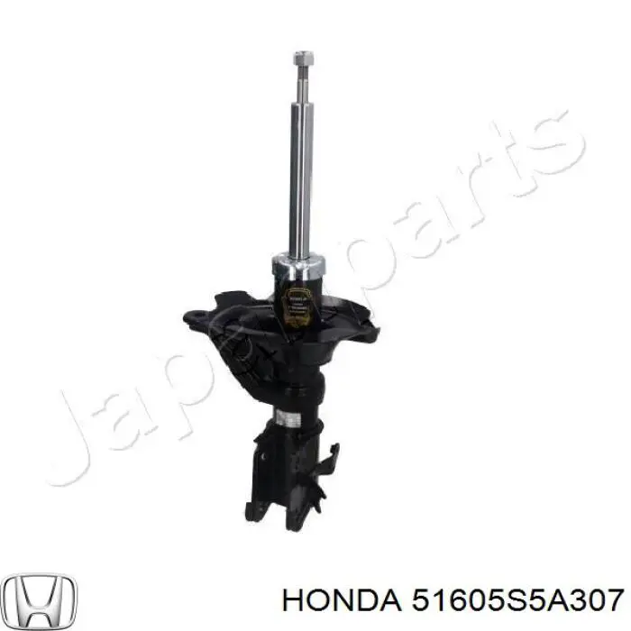Амортизатор передній, правий Honda 51605S5A307 ціна, від 63.02 USD