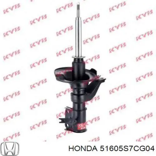 Амортизатор передній, правий Honda 51605S7CG04 ціна, від 145.30 USD
