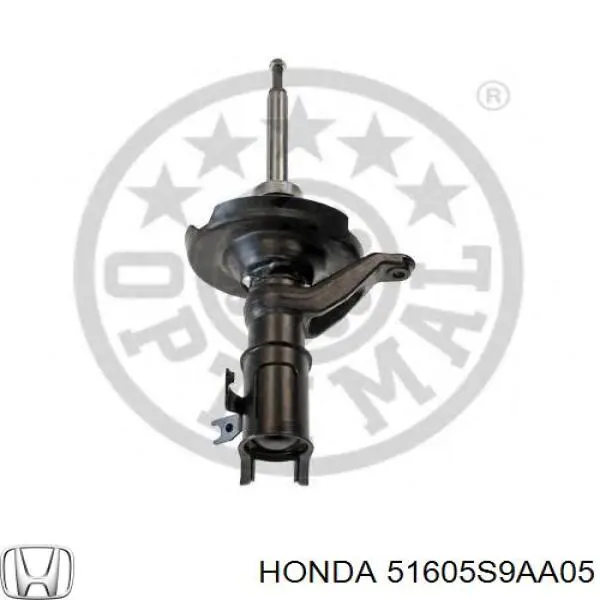 Амортизатор передній, правий 51605S9AA05 Honda