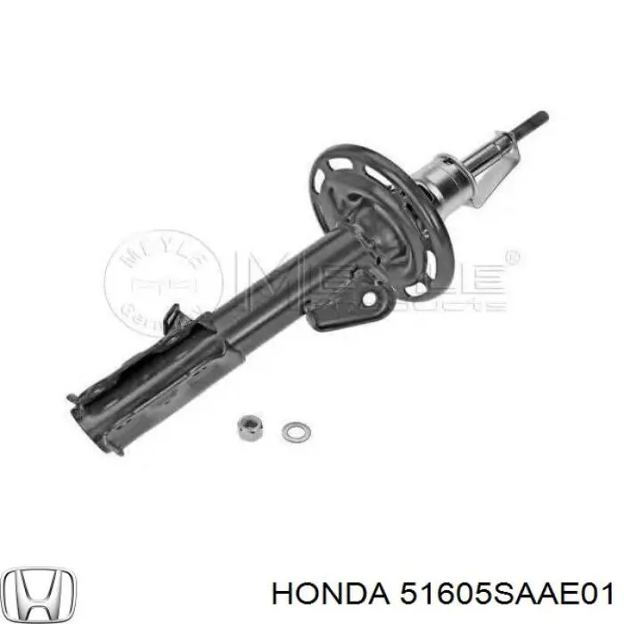 Купити 51605SAAE01 Honda Амортизатор передній, правий