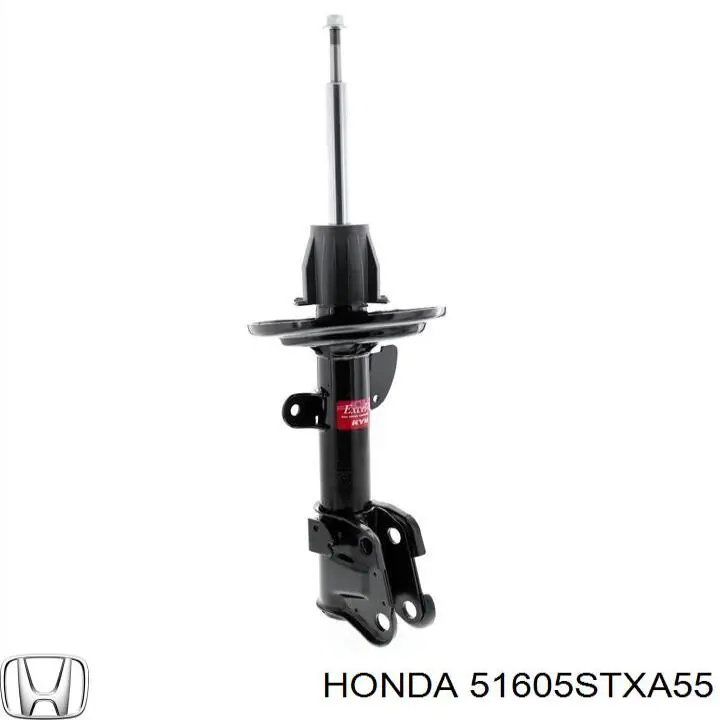 Амортизатор передній, правий Honda 51605STXA55 ціна, від  USD