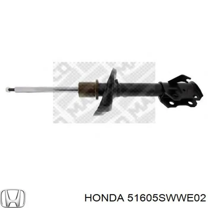 51605SWWE02 Honda Амортизатор передньої підвіски