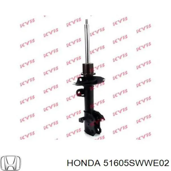 Купити 51605SWWE02 Honda Амортизатор передній, правий