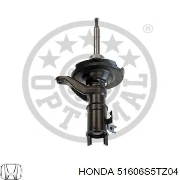Амортизатор передньої підвіски, лівий Honda 51606S5TZ04 ціна, від 97.76 USD