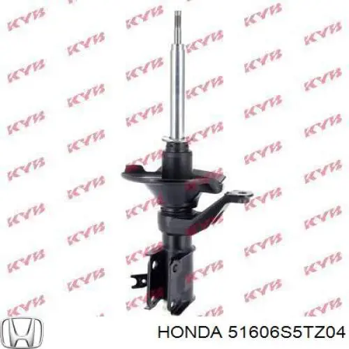 Купити 51606S5TZ04 Honda Амортизатора передній лівий