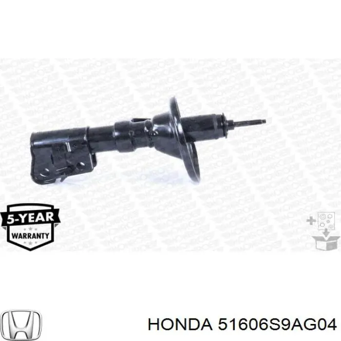 Купити 51606S9AG04 Honda Амортизатора передній лівий