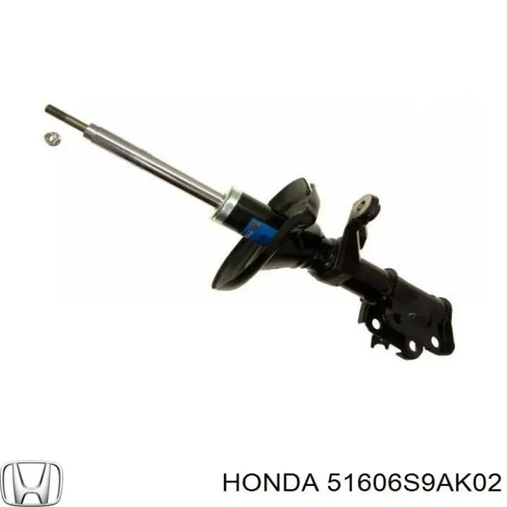 Амортизатор передньої підвіски, лівий Honda 51606S9AK02 ціна, від 58.75 USD