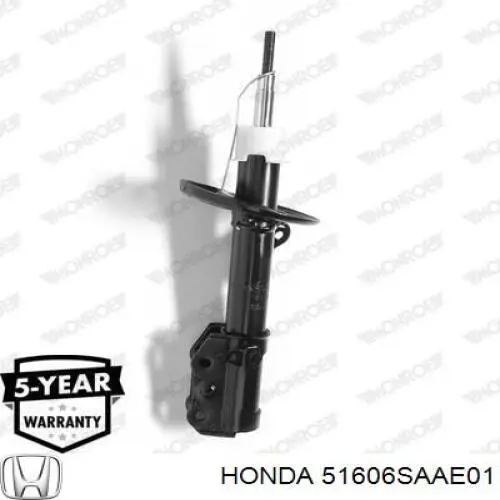 Амортизатор передній, лівий 51606SAAE01 Honda