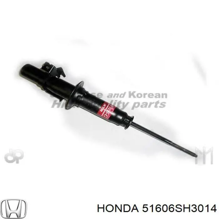 Амортизатор передньої підвіски, лівий Honda 51606SH3014 ціна, від 78.61 USD