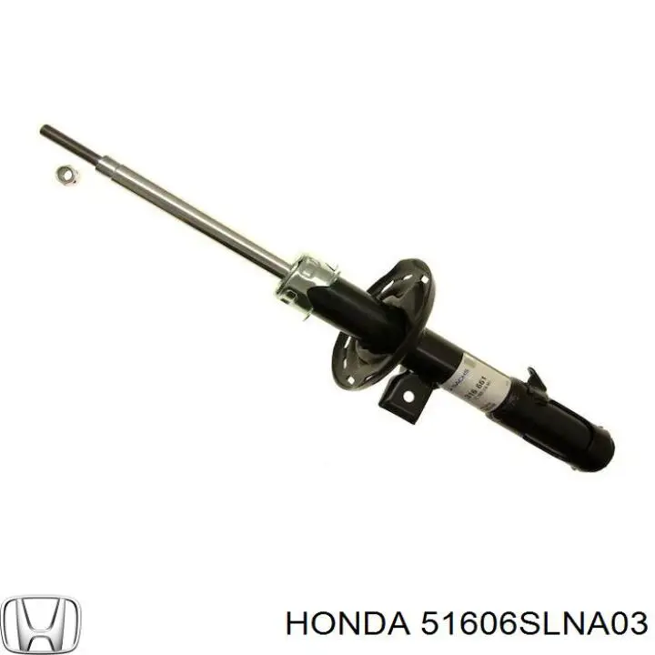 Амортизатор передній, лівий Honda Fit (Хонда Фіт)