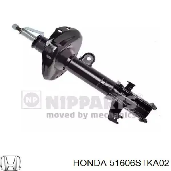 Амортизатор передньої підвіски, лівий Honda 51606STKA03 ціна, від 177.17 USD