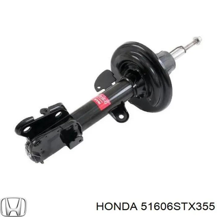 Амортизатор передньої підвіски, лівий Honda 51606STX355 ціна, від 207.64 USD