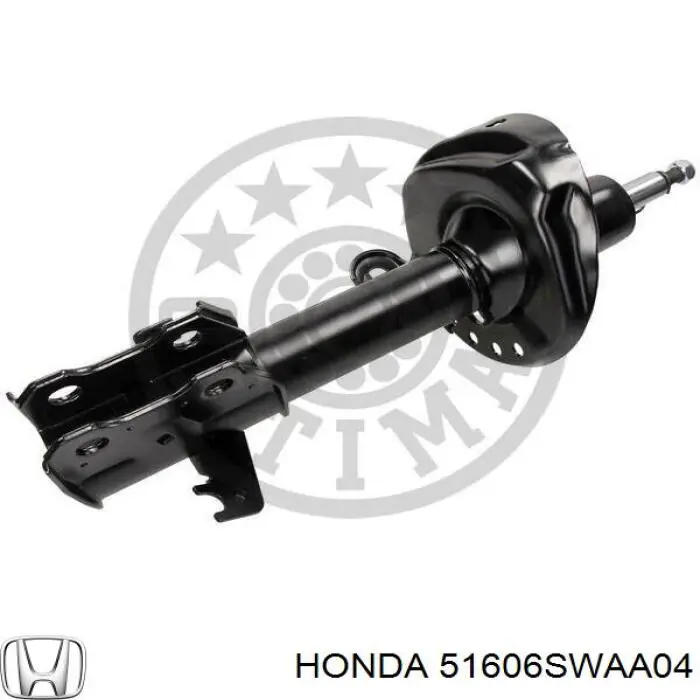 Амортизатор передньої підвіски, лівий Honda 51606SWAA04 ціна, від 61.87 USD