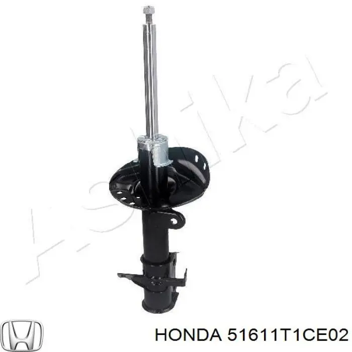 Амортизатор передній, правий Honda 51611T1CE02 ціна, від 57.97 USD