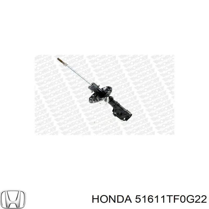 Амортизатор передній, правий Honda 51611TF0G23 ціна, від 68.89 USD