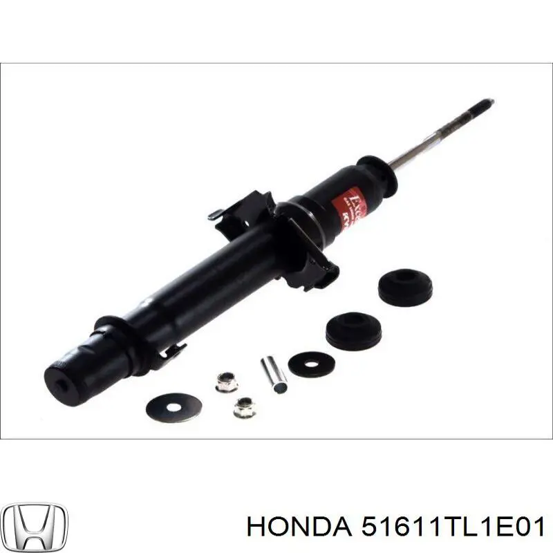 Амортизатор передній, правий Honda 51611TL1E01 ціна, від 46.69 USD