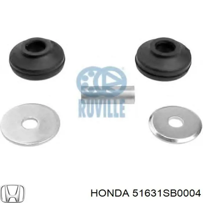 Втулка штоку переднього амортизатора Honda 51631SB0004 ціна, від 3.47 USD