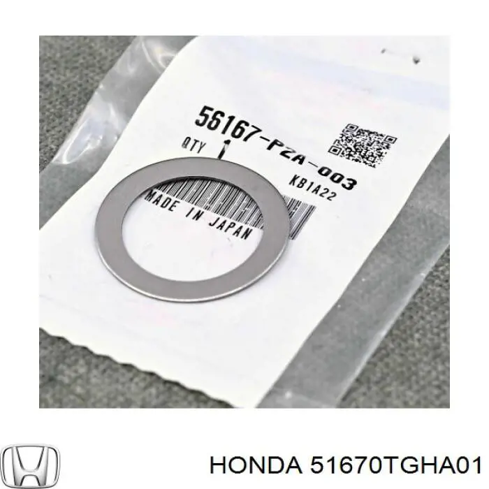 Опора стійки амортизатора переднього Honda 51670TGHA01 ціна, від 152.60 USD