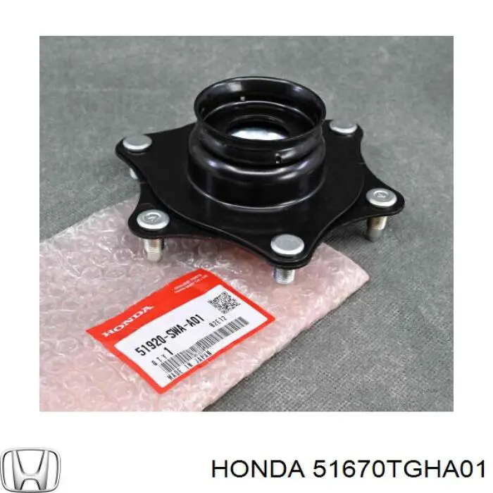 Опора амортизатора переднього 51670TGHA01 Honda