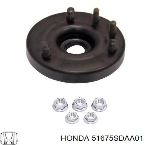 51675SDAA01 Honda опора амортизатора переднього