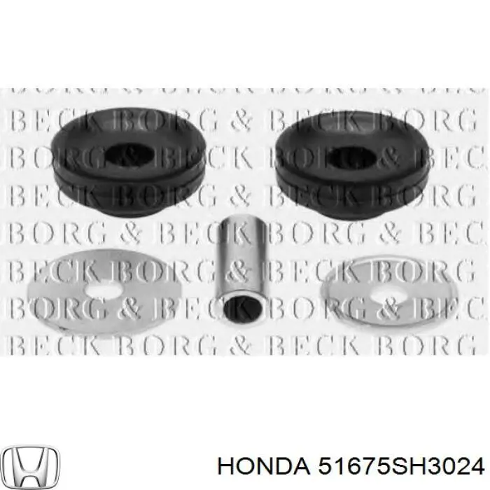Опора амортизатора переднього 51675SH3024 Longho