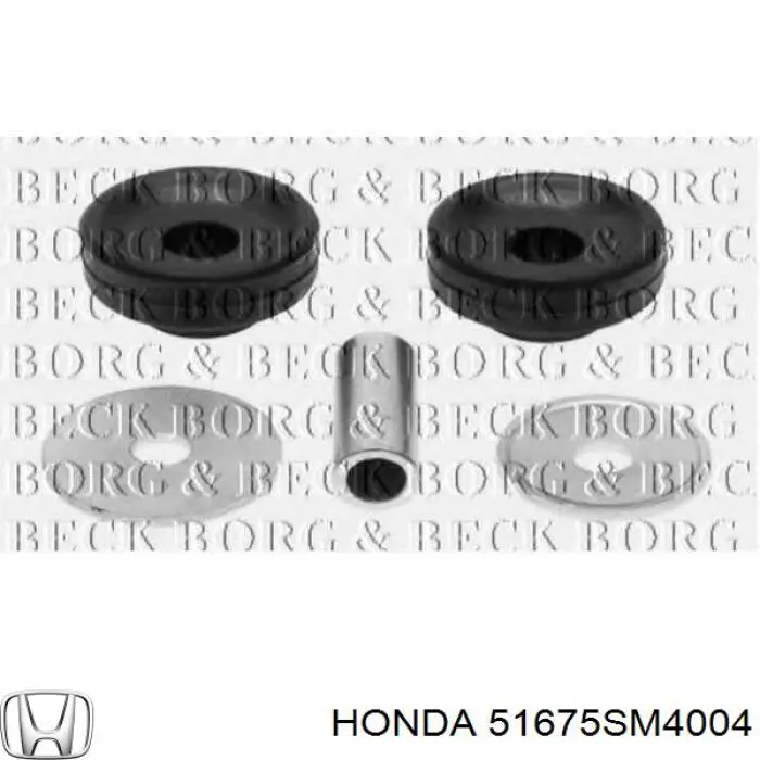 Подушка амортизатора переднього NIPPON MOTORS NMS5185