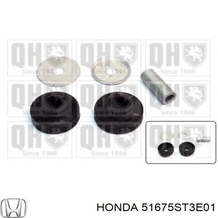 Опора амортизатора переднього 51675ST3E01 Honda