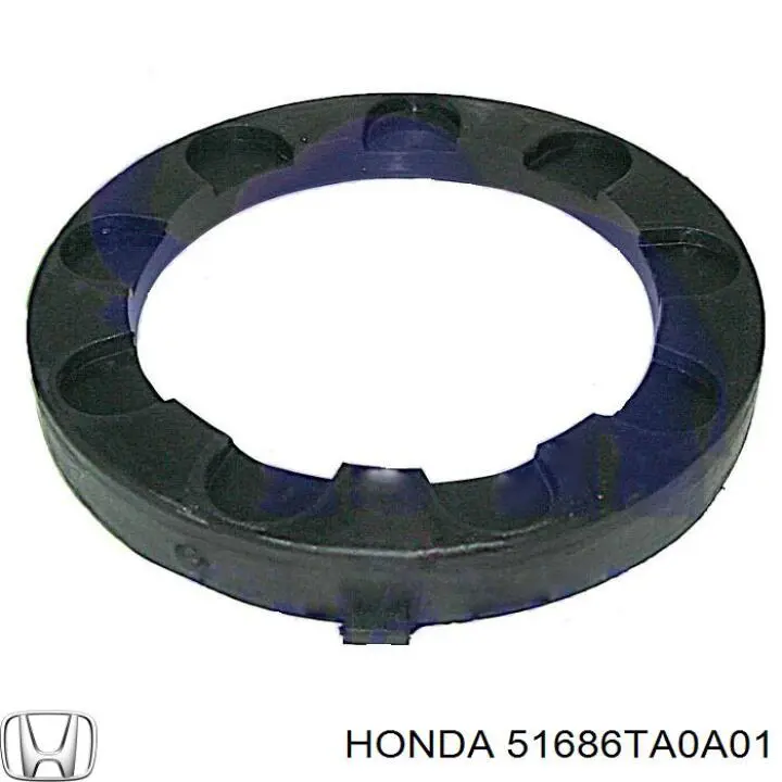 51686TA0A01 Honda проставка (гумове кільце пружини передньої, верхня)