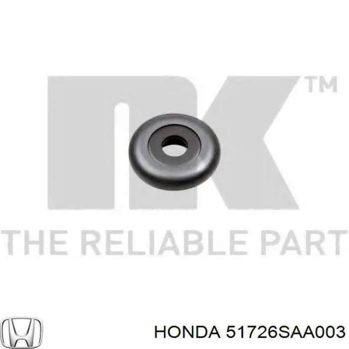 Підшипник опорний амортизатора, переднього Honda 51726SAA003 ціна, від 5.71 USD