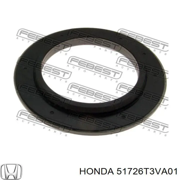 Підшипник опорний амортизатора, переднього Honda 51726T3VA01 ціна, від 11.17 USD