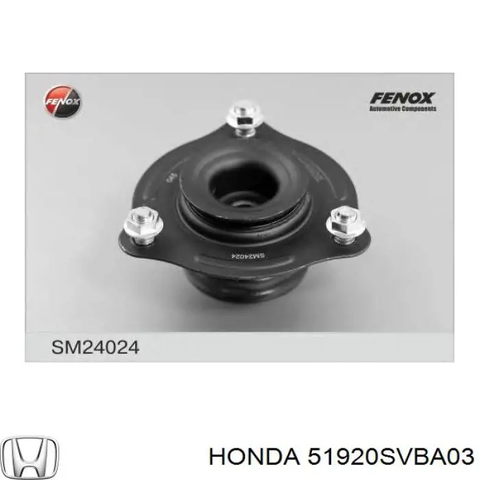 Купити 51920SVBA03 Honda Опора амортизатора переднього
