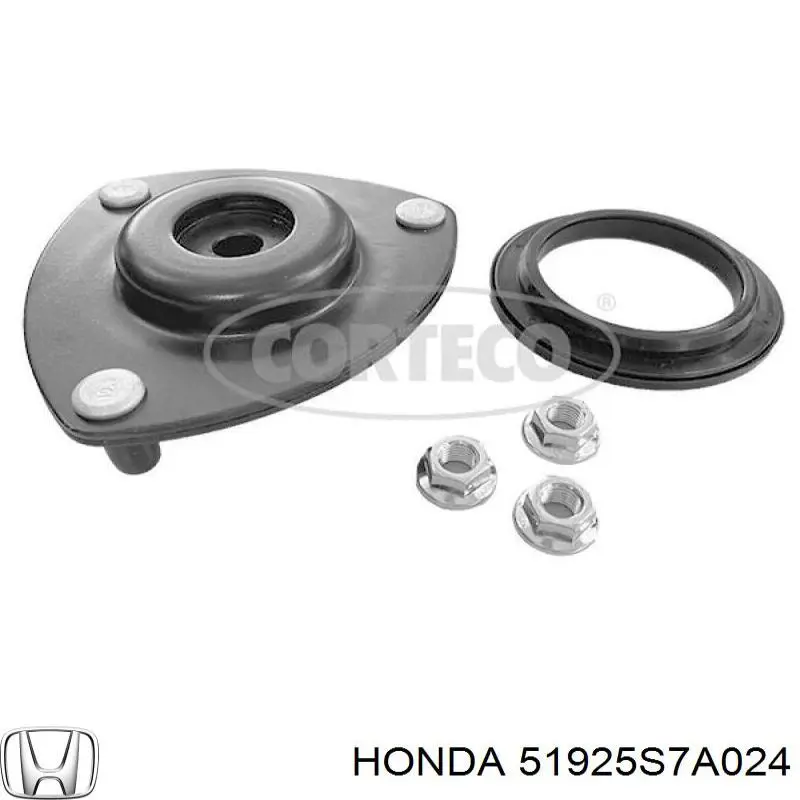 Опора амортизатора переднього лівого 51925S7A024 Honda