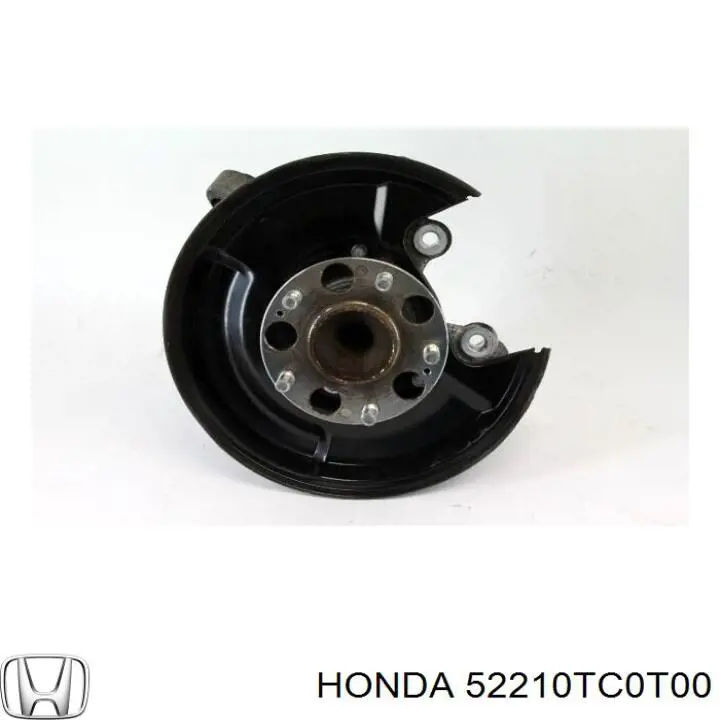 Цапфа - поворотний кулак задній, правий Honda Accord 8 (CU) (Хонда Аккорд)