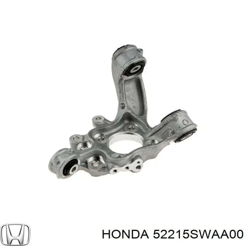52215SWAA00 Honda цапфа - поворотний кулак задній, лівий