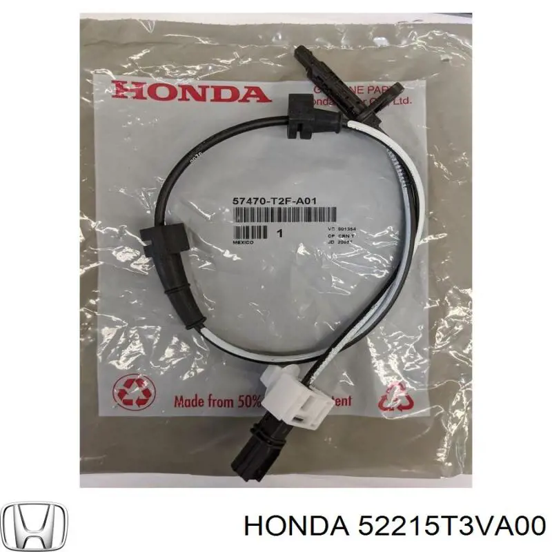 52215T3VA00 Honda Цапфа поворотна ліва