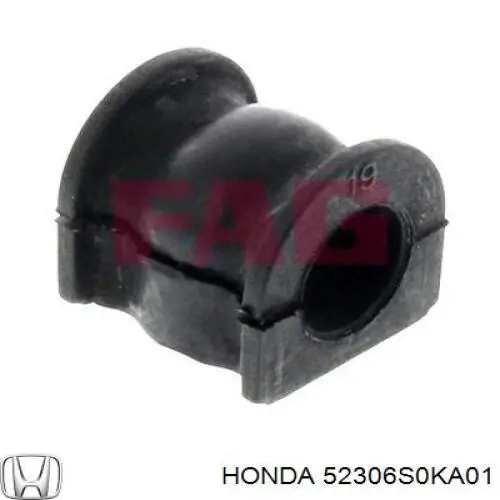 Гумка заднього стабілізатора Honda 52306S0KA01