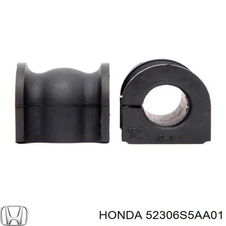Втулка стабілізатора заднього Honda 52306S5AA01 ціна, від 6.09 USD