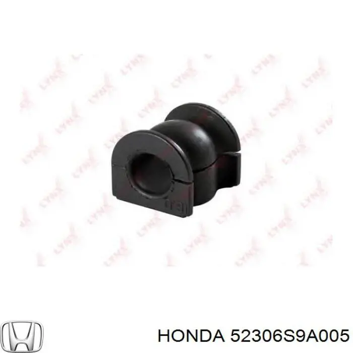 Втулка стабілізатора заднього Honda 52306S9A005 ціна, від 3.48 USD