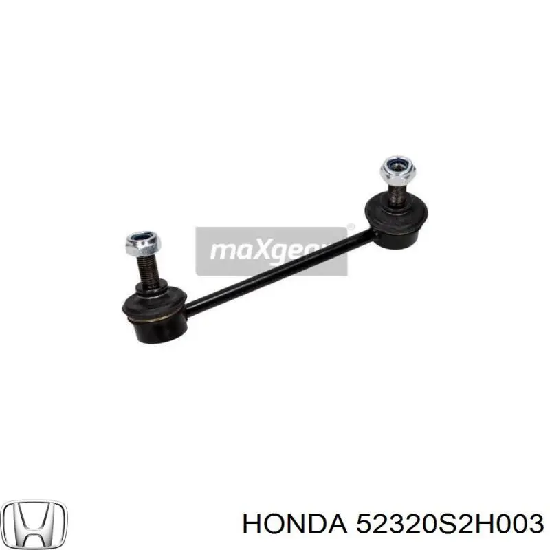 Стійка стабілізатора заднього, права 52320S2H003 Honda