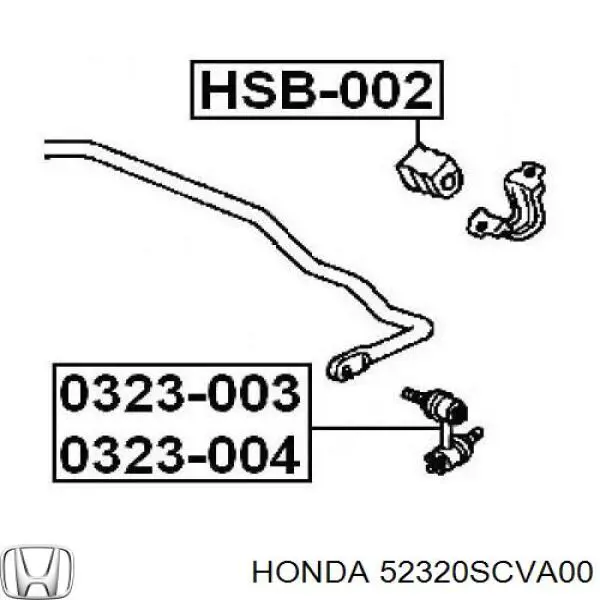 Солдатик правий Honda 52320SCVA00 ціна, від 9.37 USD