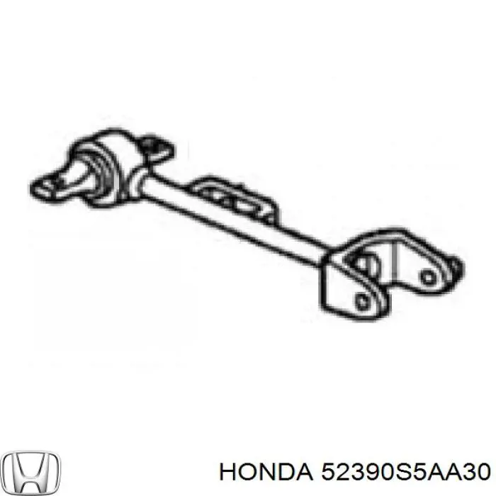 Важіль задньої підвіски верхній, лівий/правий 52390S5AA30 Honda