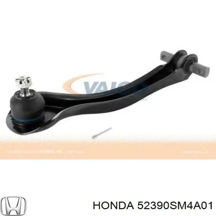 Важіль задньої підвіски верхній, правий 52390SM4A01 Honda