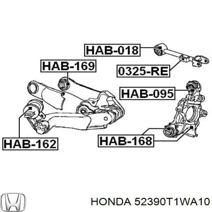 52390T1WA10 Honda 