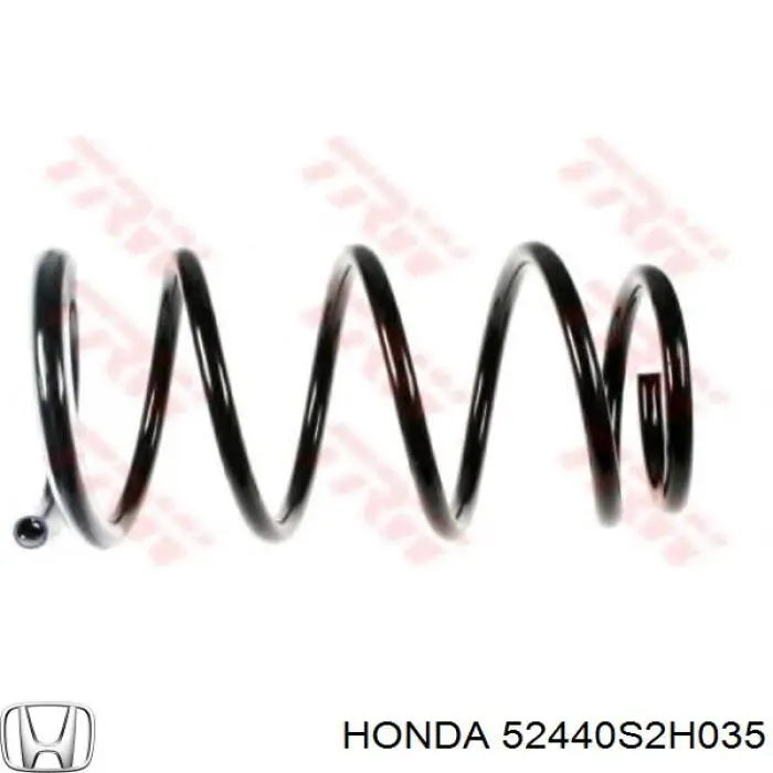 Пружина задня, права 52440S2H035 Honda